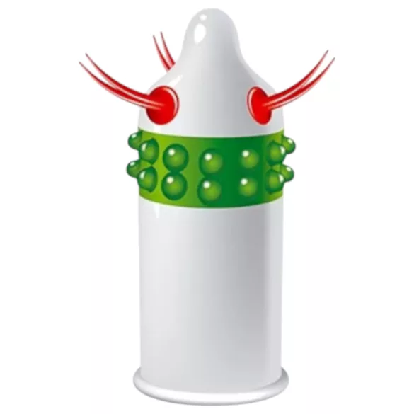 Egzo Uncle Bob - prezervatyvas su spygliais ir ataugomis - 1 vnt