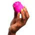 ROMP Rose - klitorinis vibratoriaus oro bangomis - rožinės spalvos