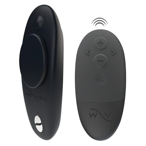 We-Vibe Moxie+ - klitorio vibratorius su nuotoliniu valdymu - juodas