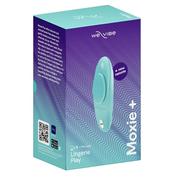 We-Vibe Moxie+ – išmanus belaidis klitorio vibratorius (turkio spalvos)