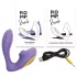 ROMP Reverb - G taško vibratorius su oro bangomis - 2in1 - violetinis