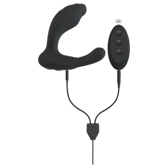 Smile - vibratorius G ir P taškui - juodas