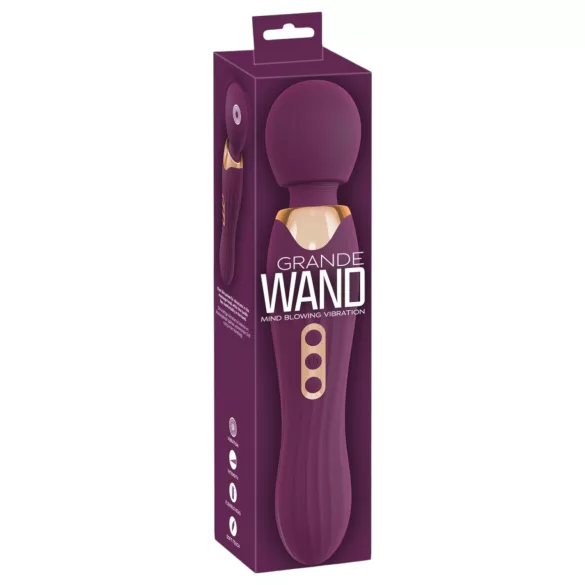 You2Toys Grande - vibratorinis masažuoklis - įkraunamas - raudonas