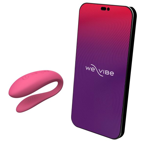 We-Vibe Sync Lite - poros vibratorius su nuotoliniu valdymu - rožinis