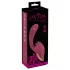 Javida - 2in1 vibratorius su liežuvėliu - raudonas