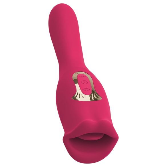 You2Toys - 2in1 liežuvėlio vibratorius (rožinis)