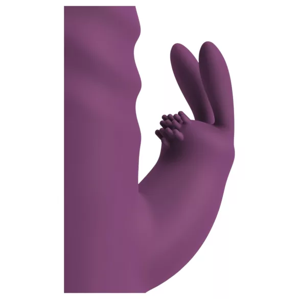 Javida - traukos vibratorius su klitorio stimuliacija - violetinis