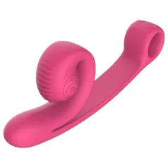 Snail Vibe Curve - 2in1 klitorio vibratorius (rožinis)