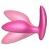 We-Vibe Ditto+ - išmanusis įkraunamas analinis vibratorius (rožinis)