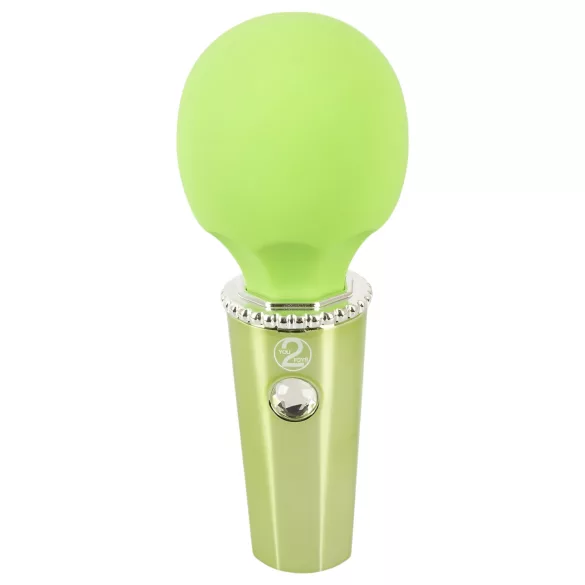 You2Toys Mini Wand - žalias akumuliatorinis masažuoklis vibratorius