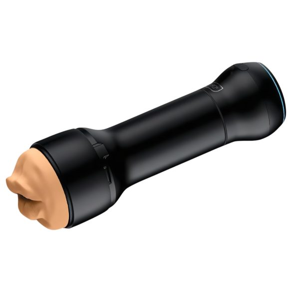 Kiiroo PowerBlow + Victoria June burnos masturbatorius (juodas)