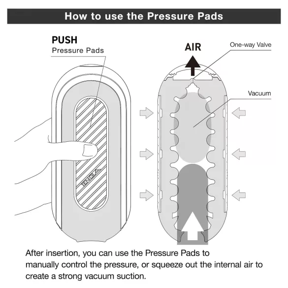 TENGA Flip Zero - galingas masturbatorius (juodas)