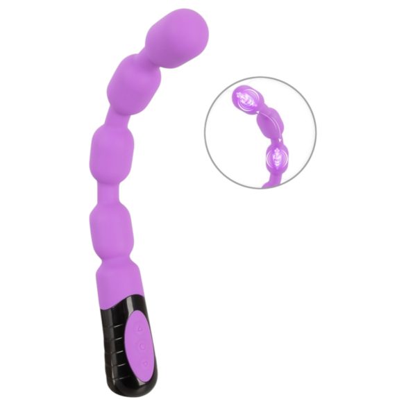 You2Toys - perlinis G ir P taškų vibratorius (violetinis)