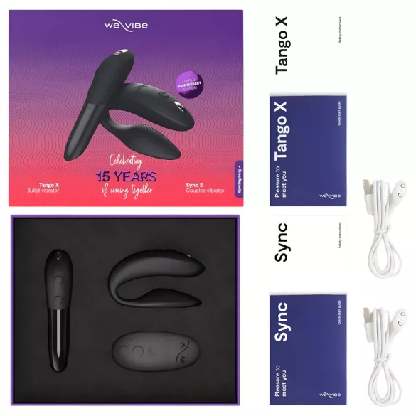 We-Vibe Collection - porų vibratorius rinkinys - juodas