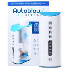   Autoblow A.I. Ultra - masturbatorius vyrams - burnos formos - baltas