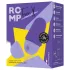 ROMP Free X - klitorio stimuliatorius su oro bangomis - įkraunamas - violetinis