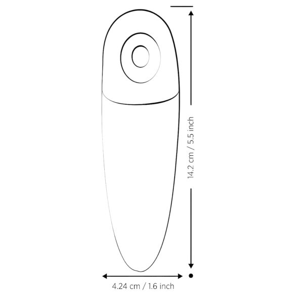 ROMP Shine X - klitorio stimuliatorius su bangomis - įkraunamas, rožinis
