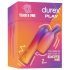 Durex Tease & Vibe - lazdelės vibratorius su kiškučio klitorio stimuliatoriumi (rožinis)