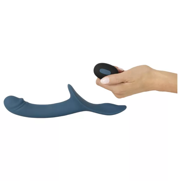 You2Toys - prisegamas vibratorius rinkinys - juodas mėlynas