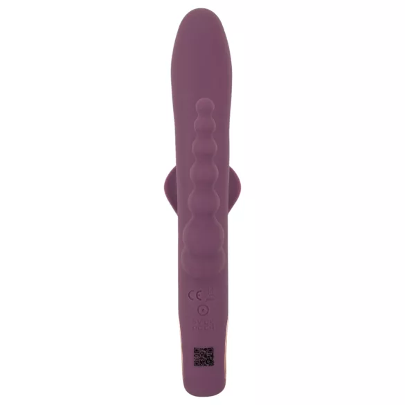 You2Toys - vibratorius su trimis atšakomis - įkraunamas - violetinis