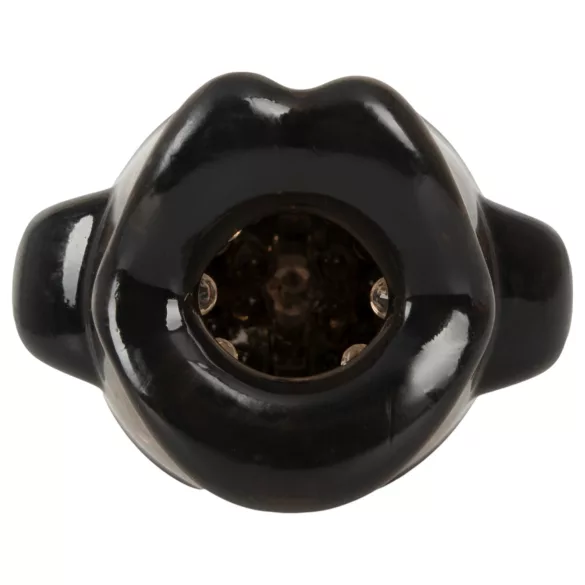 Stroker - vibruojantis masturbatorius su siurbimu - pilkas