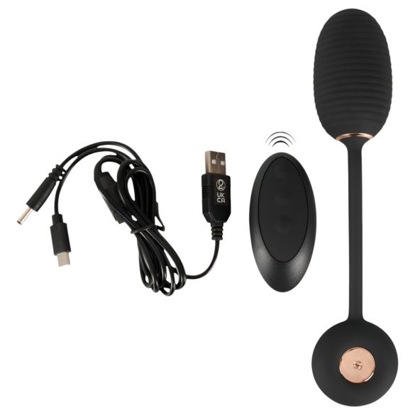 You2Toys Intense RC - vibruojantis kiaušinėlis - juodas