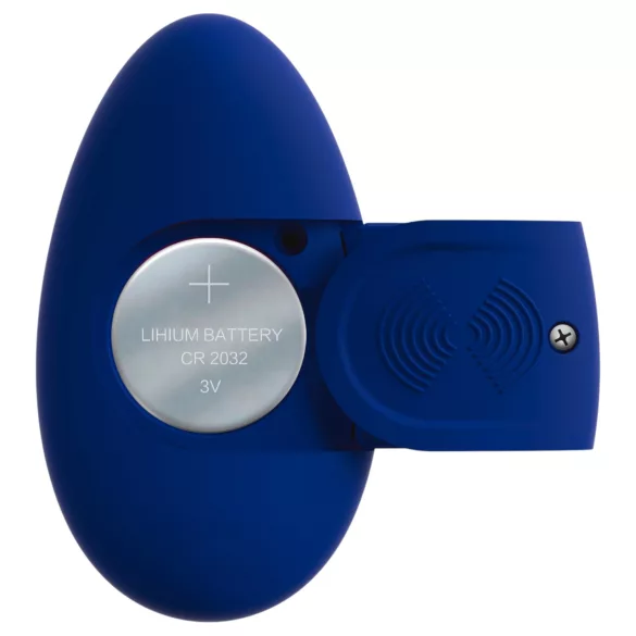 Smile RC Panty - vibruojančios kelnaitės su nuotoliniu valdymu - mėlynos