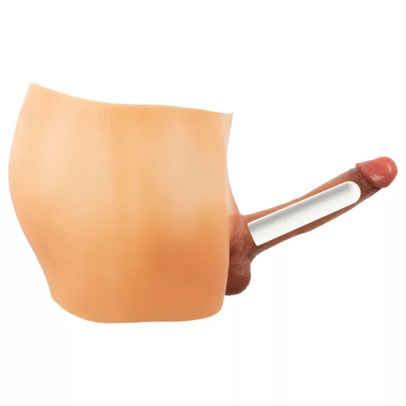 You2Toys - vibruojantis dirbtinis penis - natūrali spalva