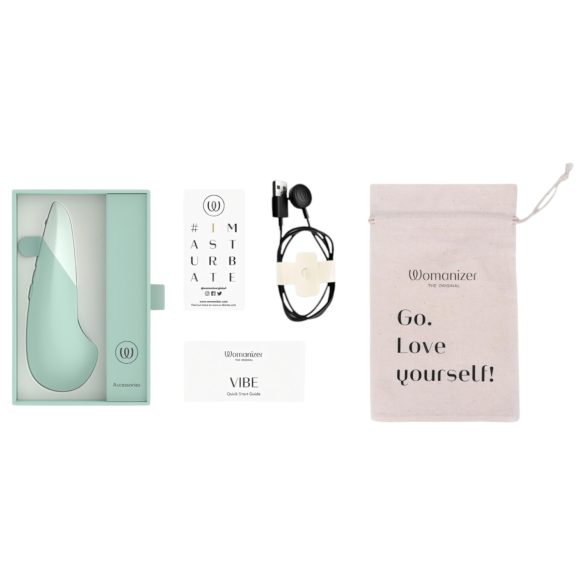 Womanizer - klitorinis vibratorius - žalias