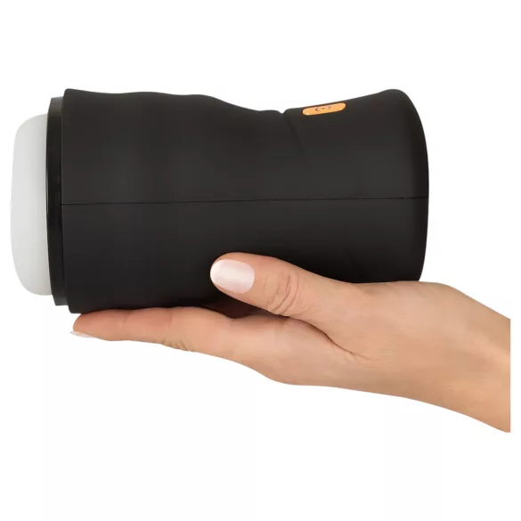 You2Toys Gyro - vyrų masturbatorius su sukimu ir vibracija - juodas