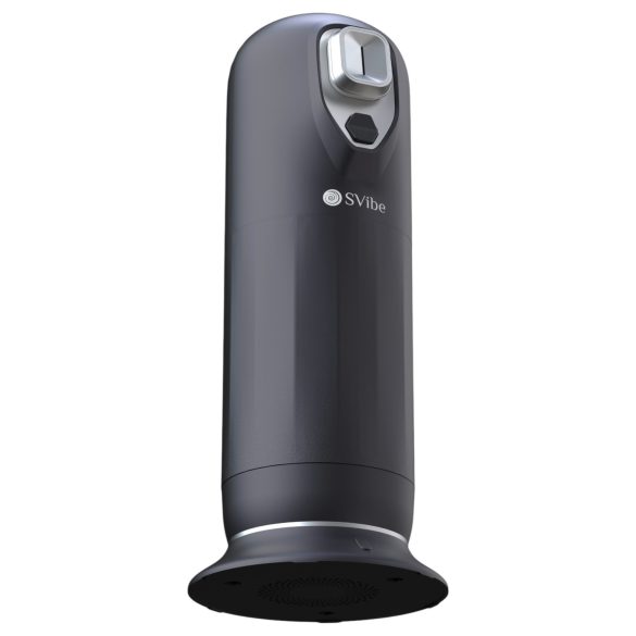 Snail Vibe Jet - automatinis masturbatorius su šildymo funkcija - juodas