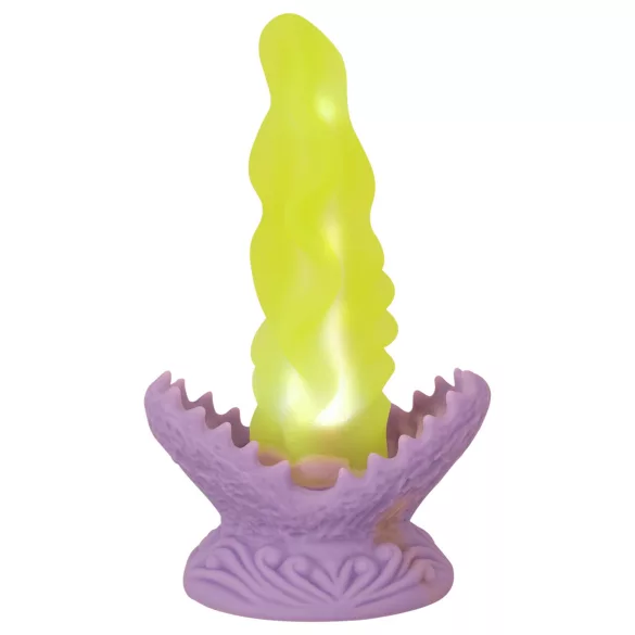Beasty Cocks - švytintis dildo - žalia spalva