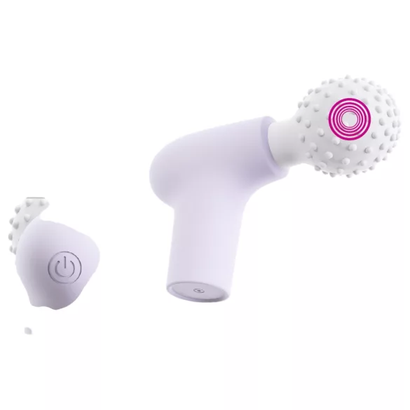 Beau Coeur Rionex - mini vibratorius - masažuoklis - violetinis