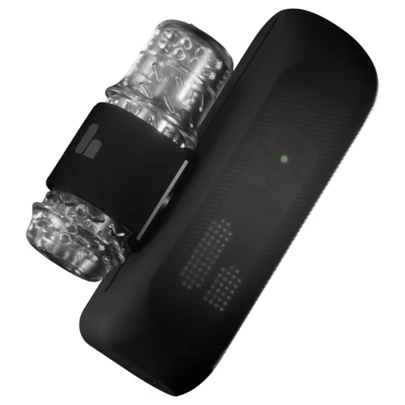 The Handy 2 Pro - interaktyvus masturbatorius vyrams (juodas)