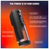 Arcwave Thruster - stumiantis ir besisukantis automatinis masturbatorius (juodas)