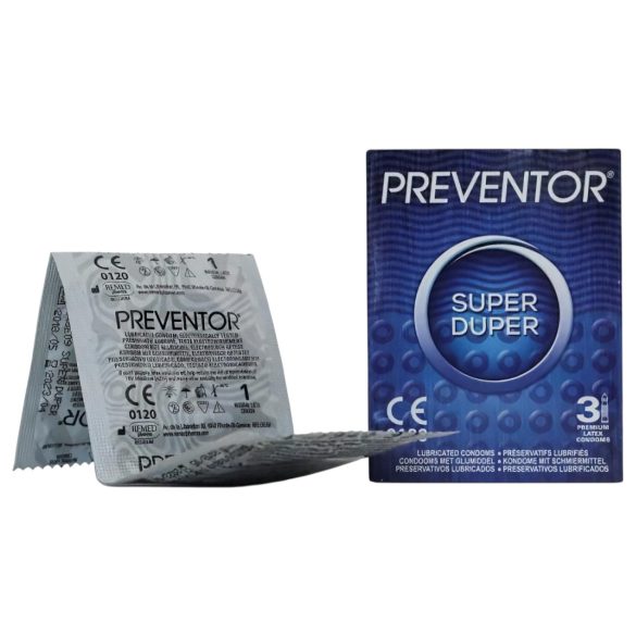 / Preventor - aukščiausios kokybės prezervatyvai (3 vnt.)