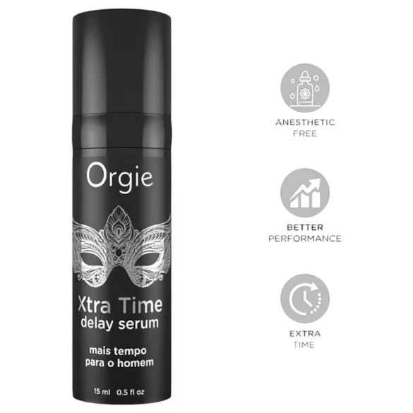 Orgie Xtra Time - ejakuliacijos uždelsimo serumas - 15 ml