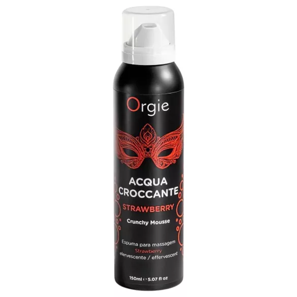 Orgie - masažo putos - braškių aromatas - 150 ml