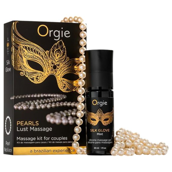 Orgie Pearls Lust - intymių zonų masažo gelis su karoliukų vėriniu - 30 ml