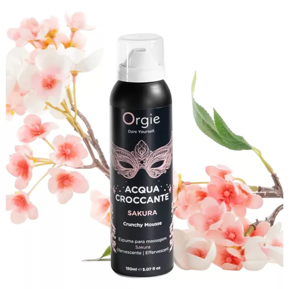 Orgie - masažo putos - su vyšnių žiedų aromatu - 150 ml
