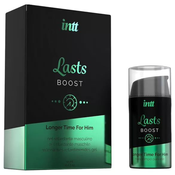 intt Lasts Boost - uždelsiantis ir erekciją stiprinantis purškalas (15 ml)