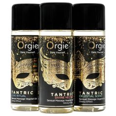 Orgie Tantric - jausmingas masažo aliejų rinkinys (3x30ml)