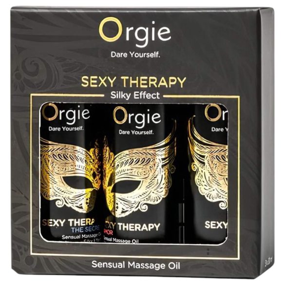 Orgie Sexy Therapy - masažo aliejų rinkinys - 3x30ml