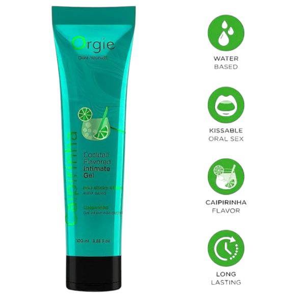 Orgie Cocktail - valgomas lubrikantas - tropiniai vaisiai - 100 ml