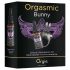 Orgie Orgasmic Bunny - vibracinis penio žiedų rinkinys (juodas)