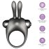 Orgie Orgasmic Bunny - vibracinis penio žiedų rinkinys (juodas)