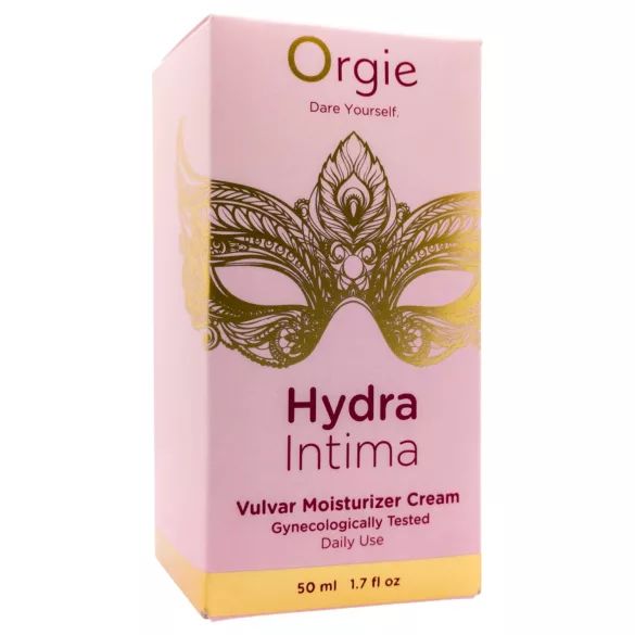 Orgie Hydra Intima - kasdien naudojamas vulvos drėkinamasis kremas (50 ml)