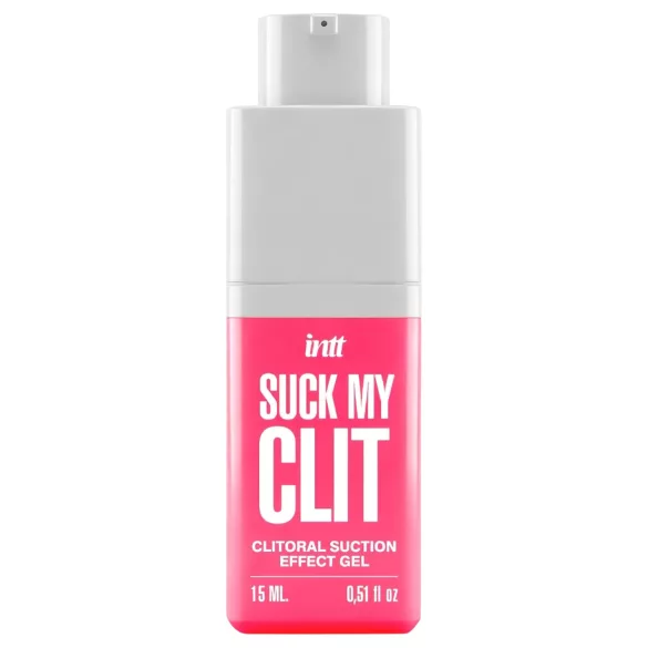 Intt Suck My Clit - klitorio stimuliuojantis gelis moterims - braškių (15 ml)