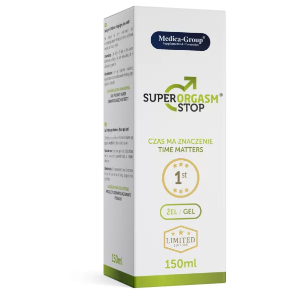 Super Orgasm Stop - ejakuliacijos atidėjimo kremas - 150 ml