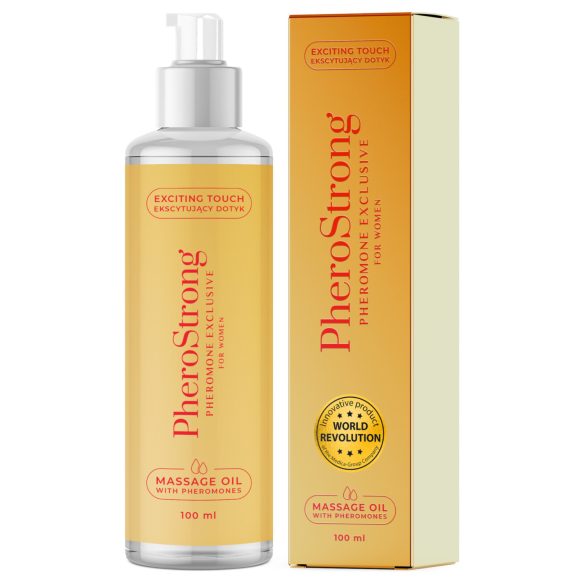 PheroStrong Exclusive - Masažo aliejus moterims (100 ml)
